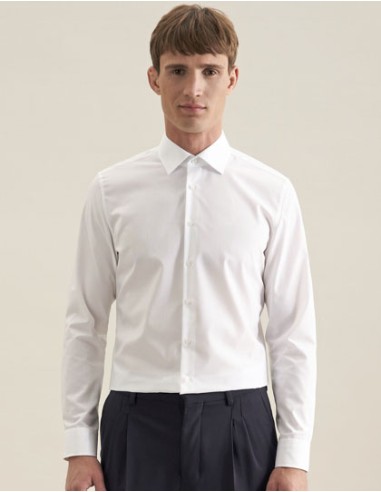SEI-01.675665-Mens Shirt Slim Fit Extra Longsleeve